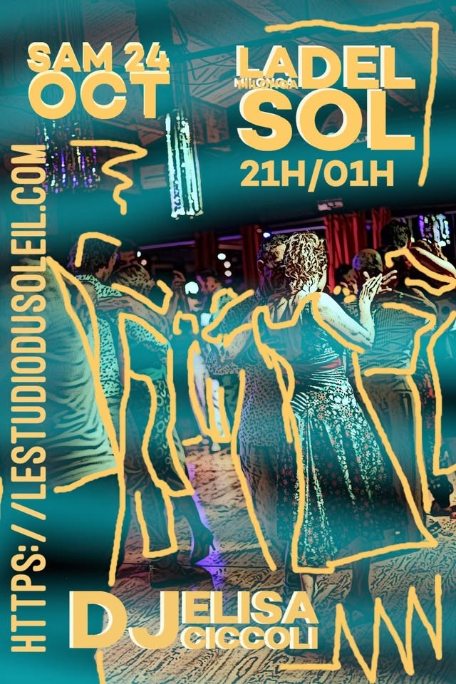 La Milonga del Sol — DJ Elisa Ciccoli poster