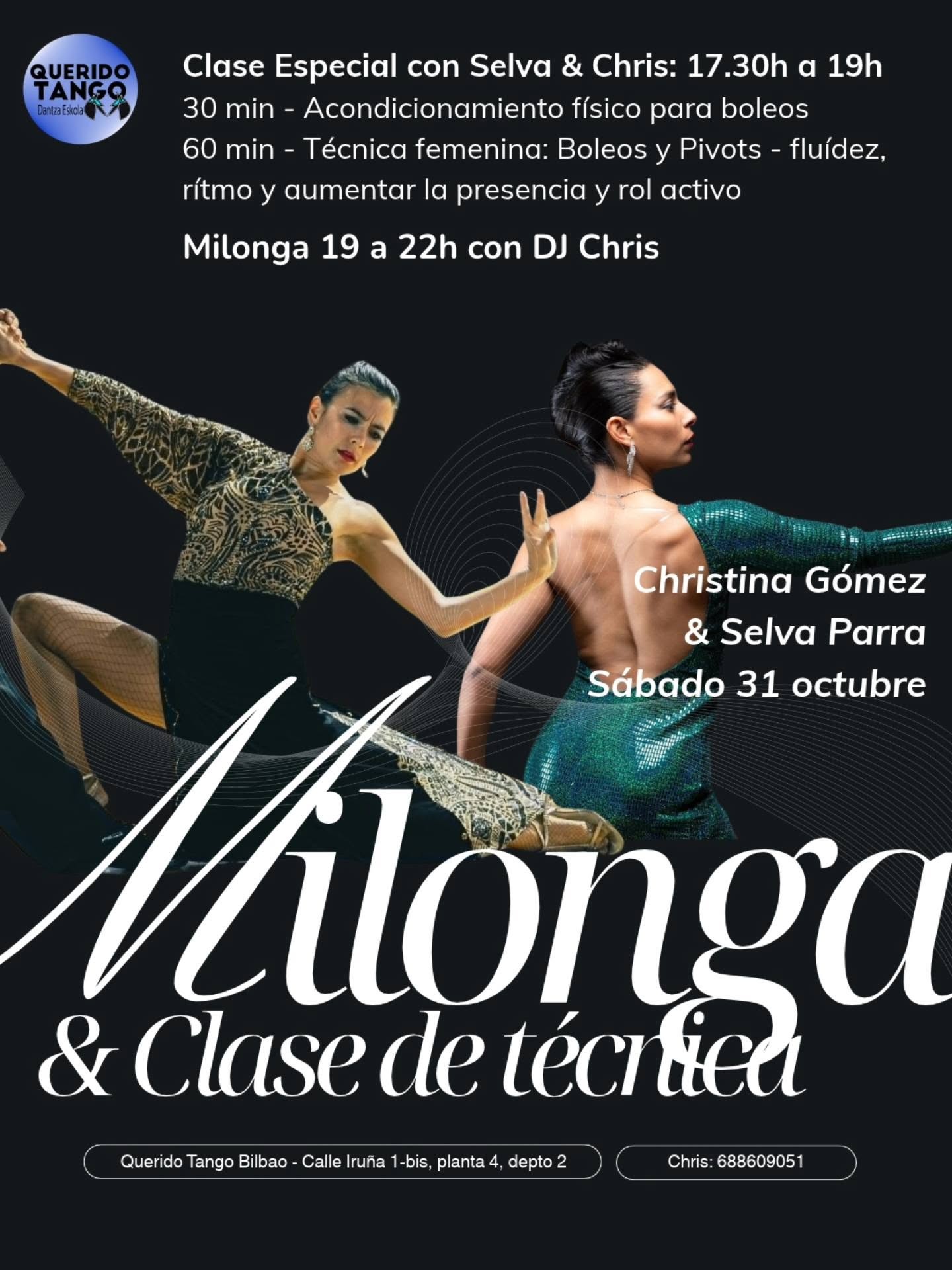 Milonga del Sábado — Querido Tango Bilbao poster
