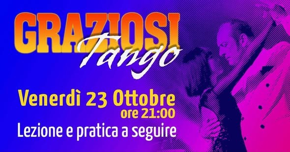 Graziosi Tango — Lezione e pratica (Circolo Graziosi, Carpi) poster