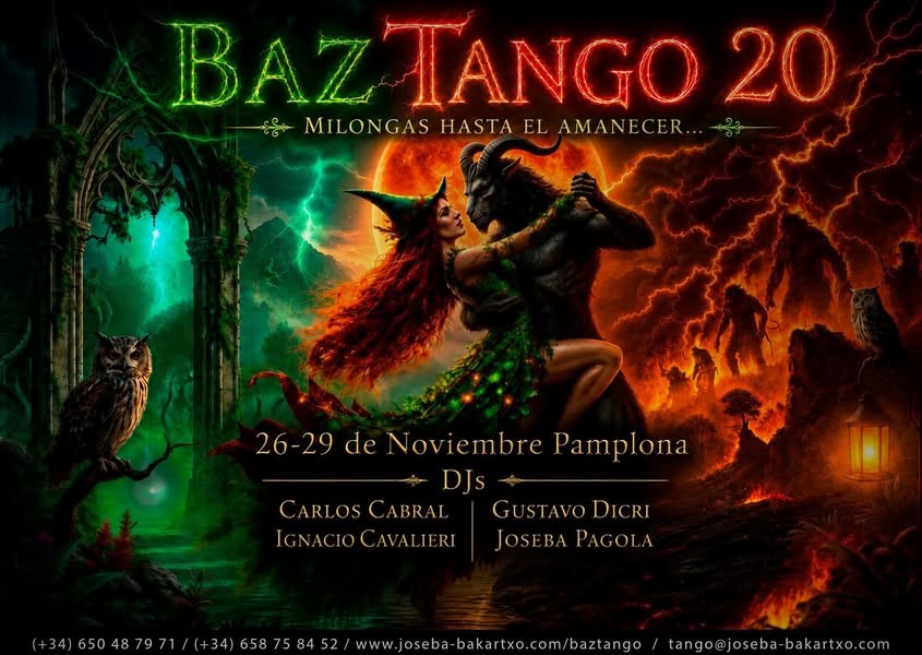 Baztango 20 poster