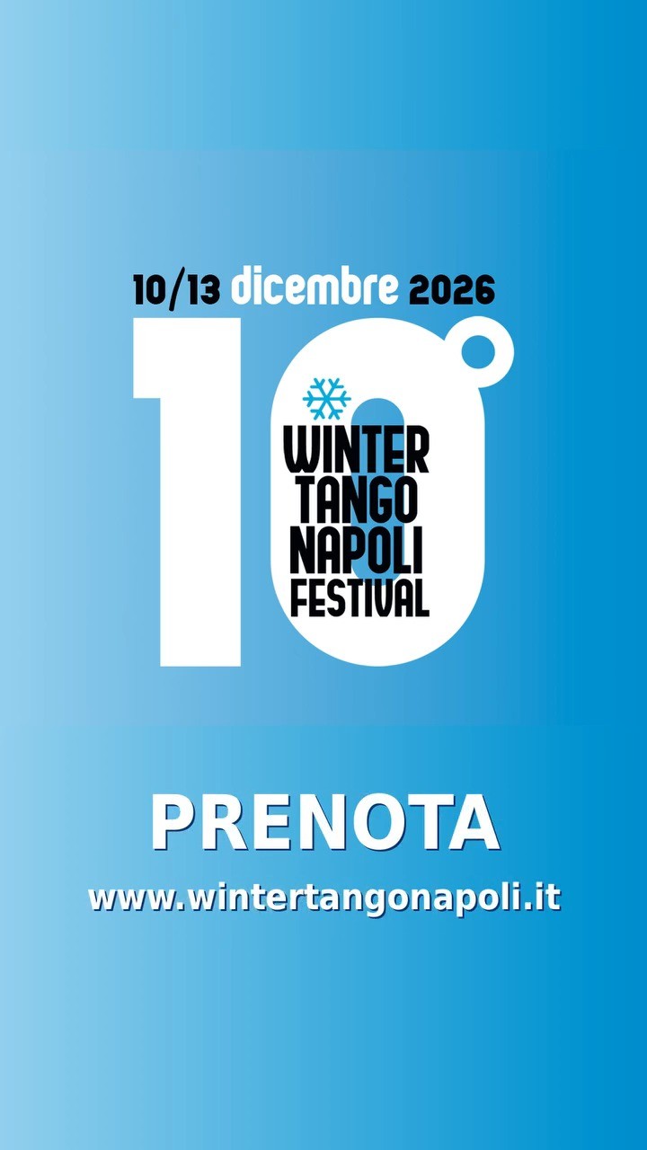 Winter Tango Napoli Festival — 10th Anniversary poster