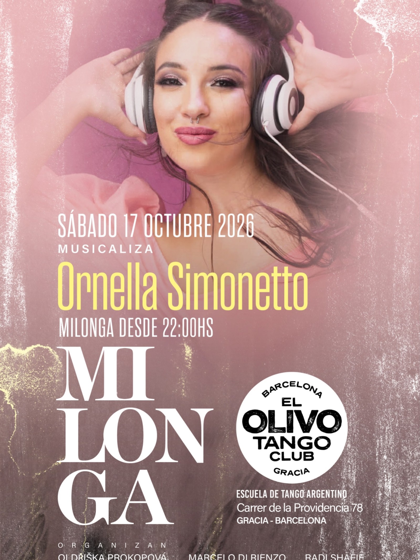 Milonga en El Olivo Tango Club poster