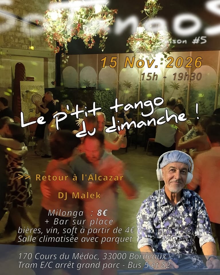 Le p'tit tango du dimanche ! poster