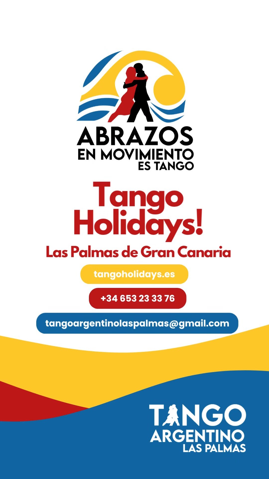 Las Palmas Winter Tango Holidays poster