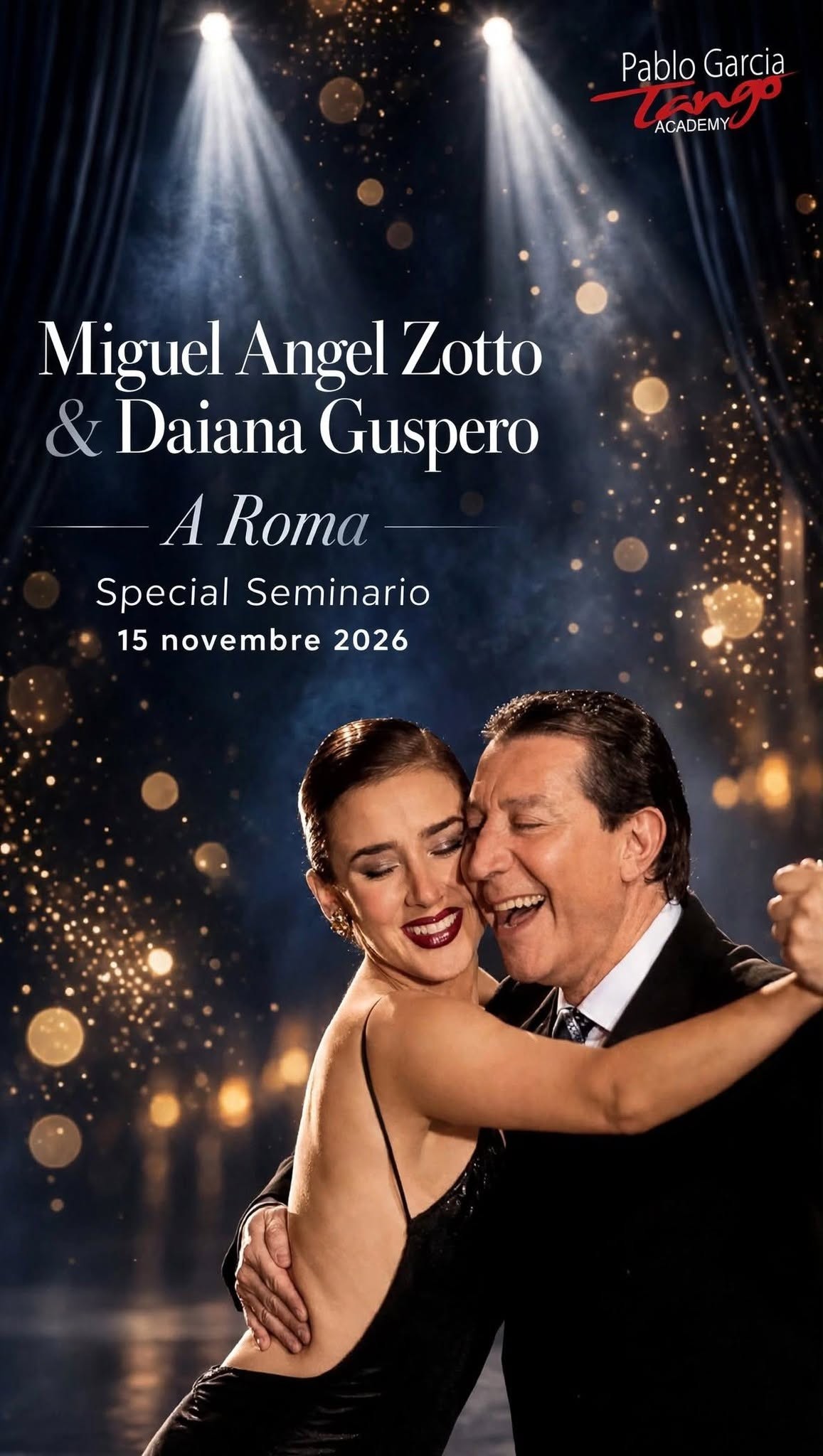 Special Seminario Miguel Ángel Zotto & Daiana Gúspero — Roma poster