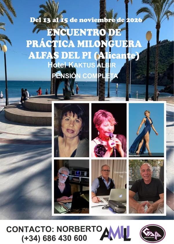Encuentro de Práctica Milonguera — Alfàs del Pi poster