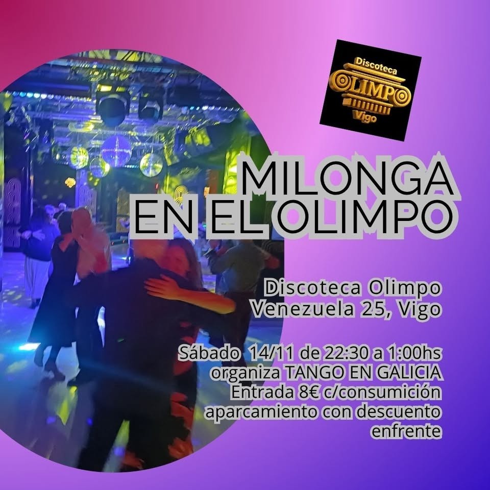 Milonga en el Olimpo (Vigo) poster