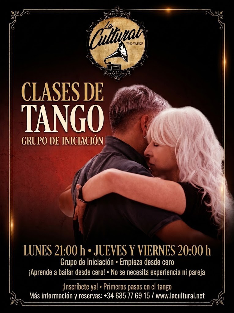 Clases de Tango Iniciación poster