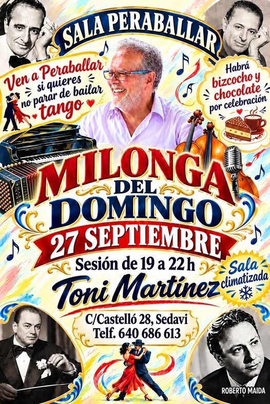 Milonga del Domingo poster