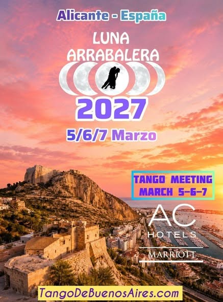 Luna Arrabalera 2027 – Tango Meeting poster