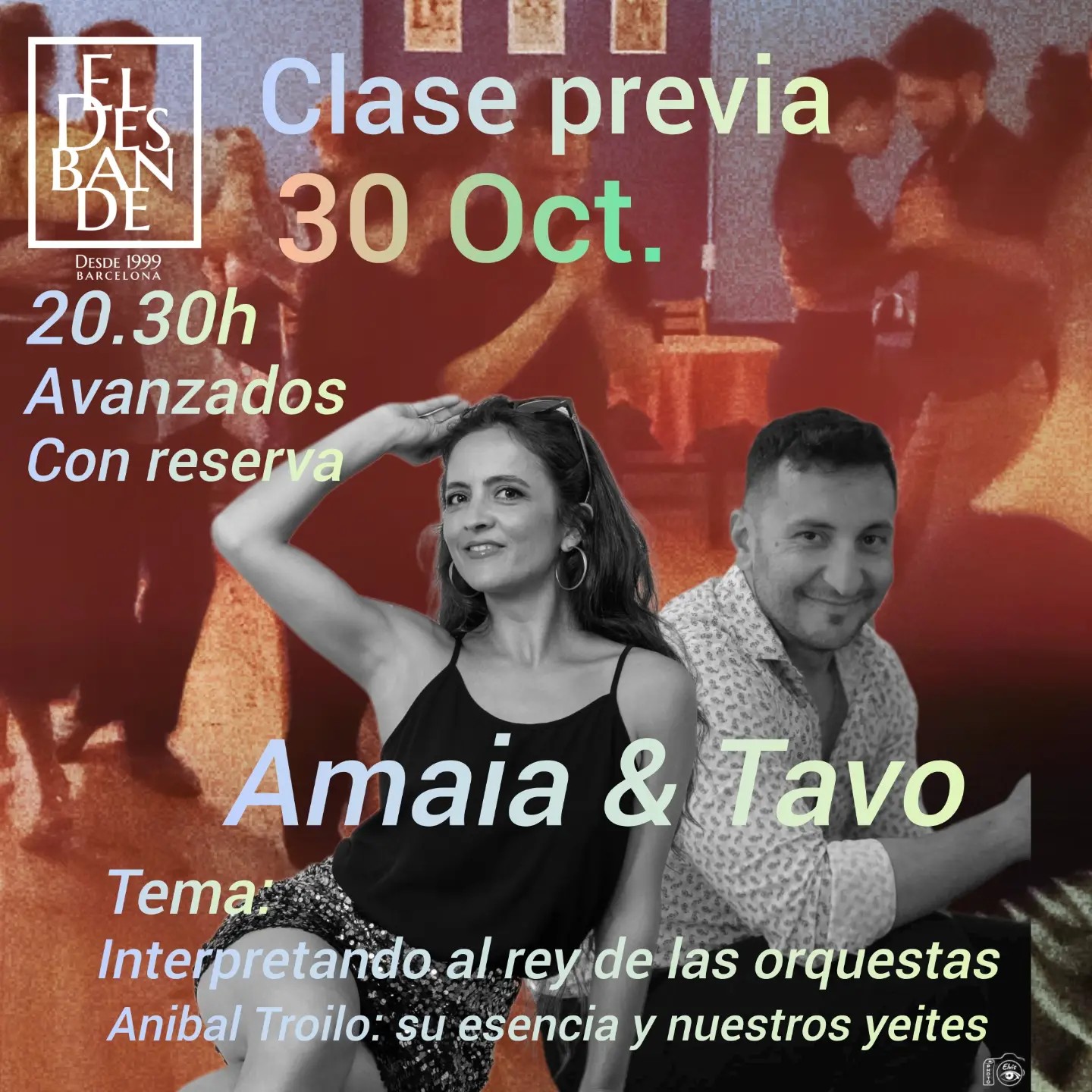 Milonga Especial Castaween — El Desbande poster