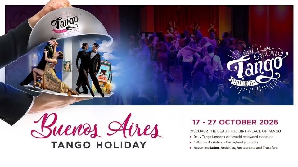 Tango Holiday in Buenos Aires — Discover Tango poster