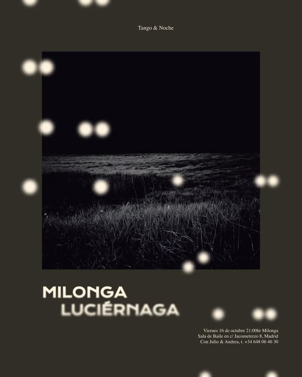 Milonga Luciérnaga poster