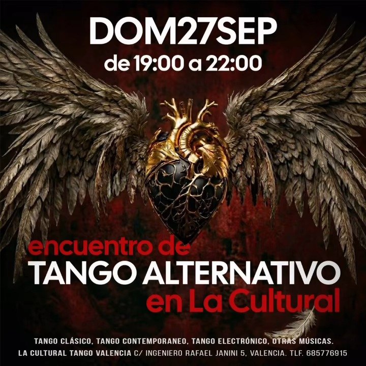 Encuentro de Tango Alternativo en La Cultural poster