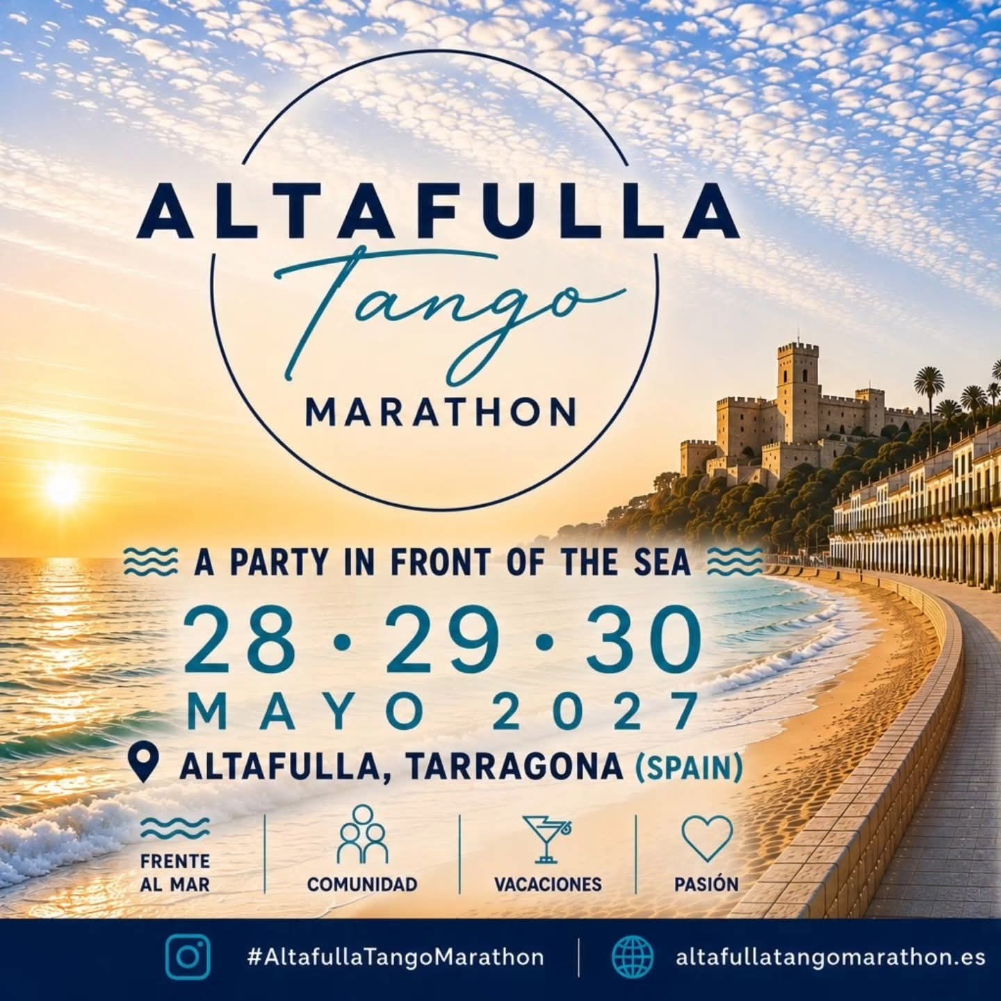Altafulla Tango Marathon poster